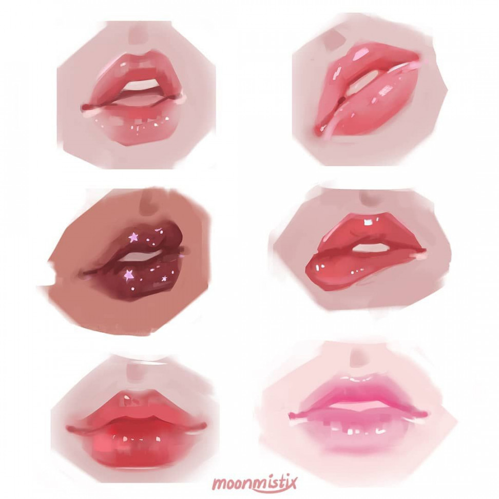 some juicy lips 💋 speedpaint coming soon 💄    #art #drawing