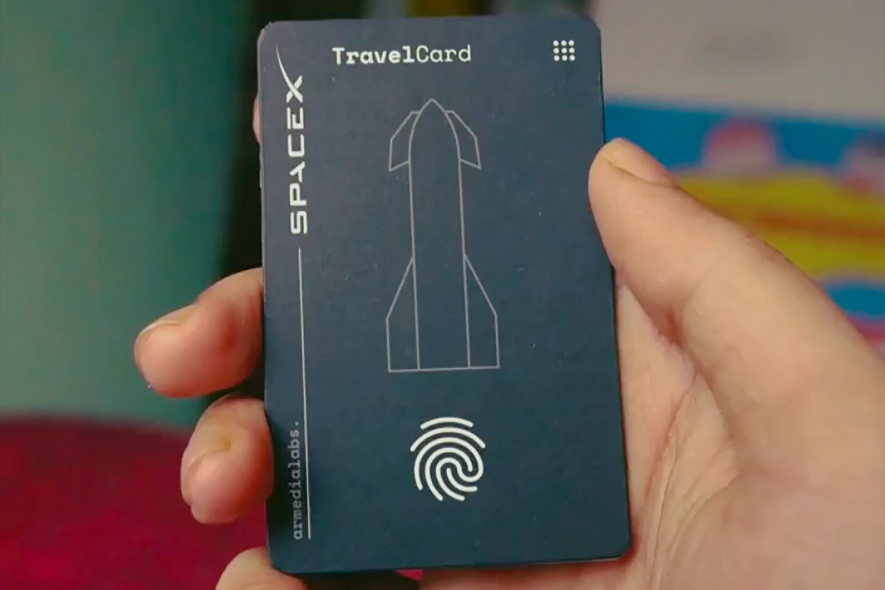 SpaceX Travel Card  Uncrate