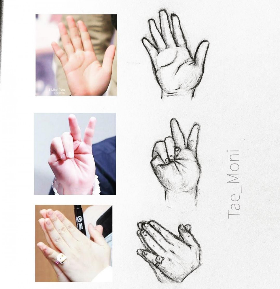 tae_moni ˚✧₊⁎ Tate ⁺˳✧༚ on Instagram: “• Jimins tiny hands •