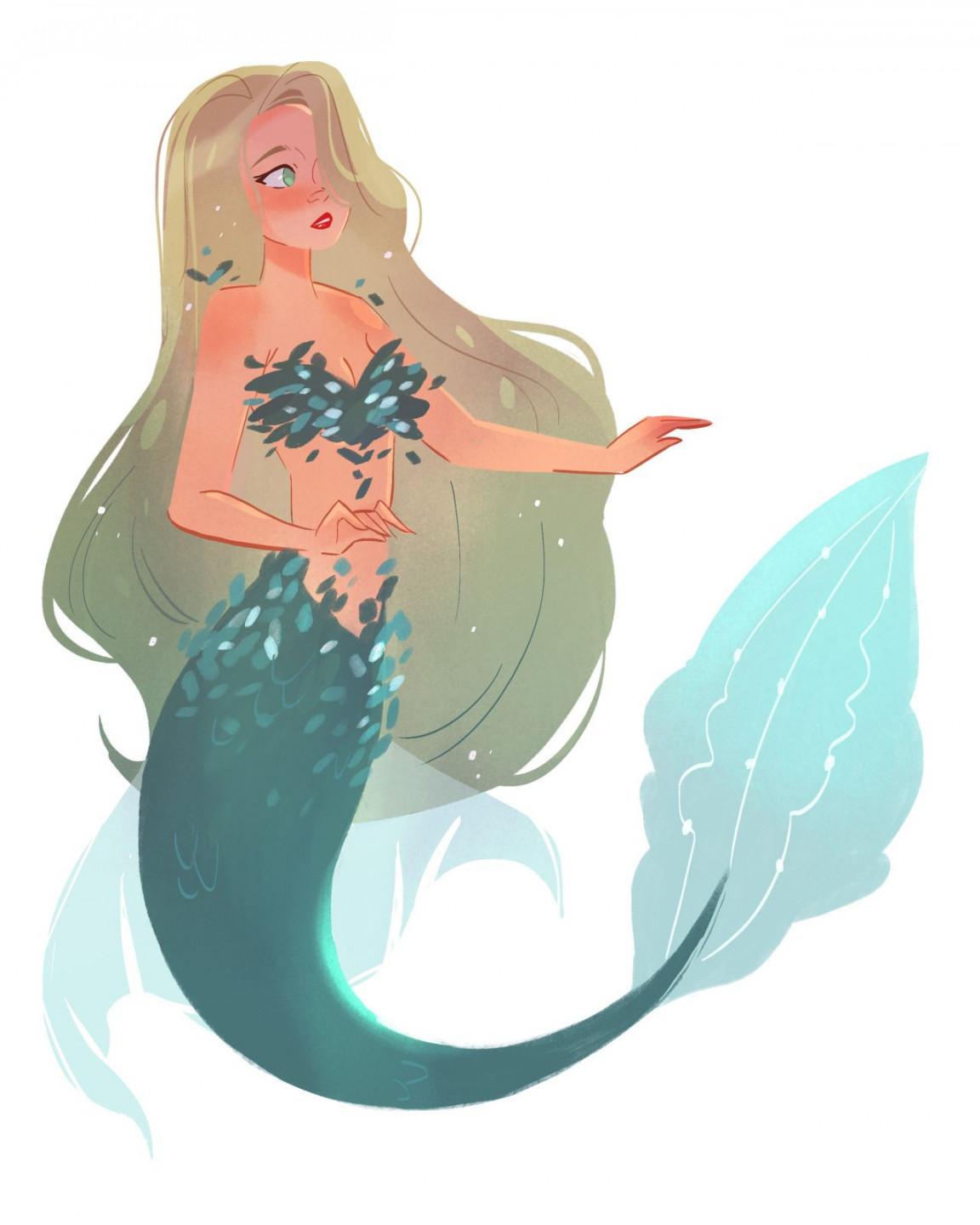 the art of animation  Mermaid drawings, Mermaid art, Anime mermaid