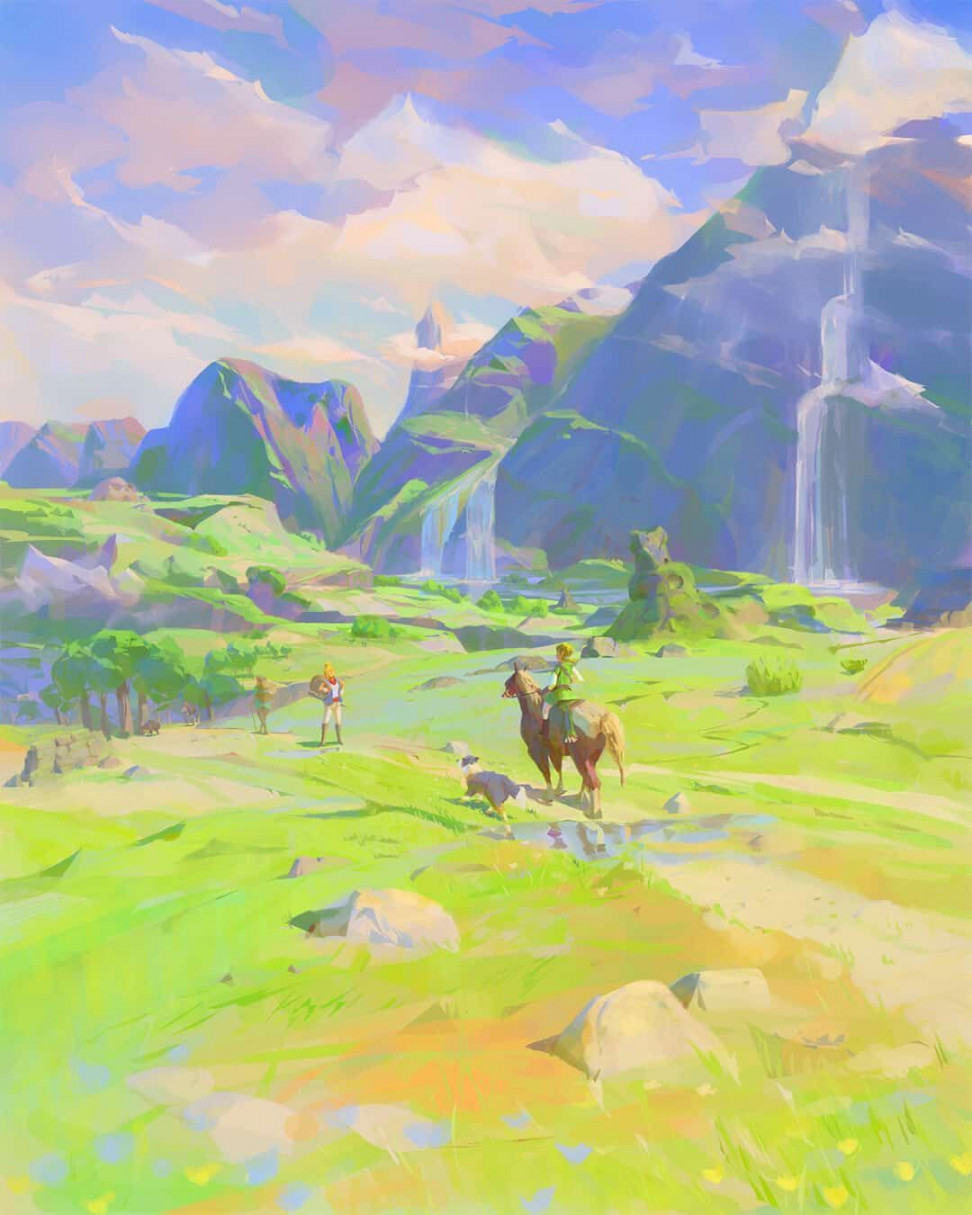 The Legend of Zelda - Breathtaking Concept Art  Fantasy art