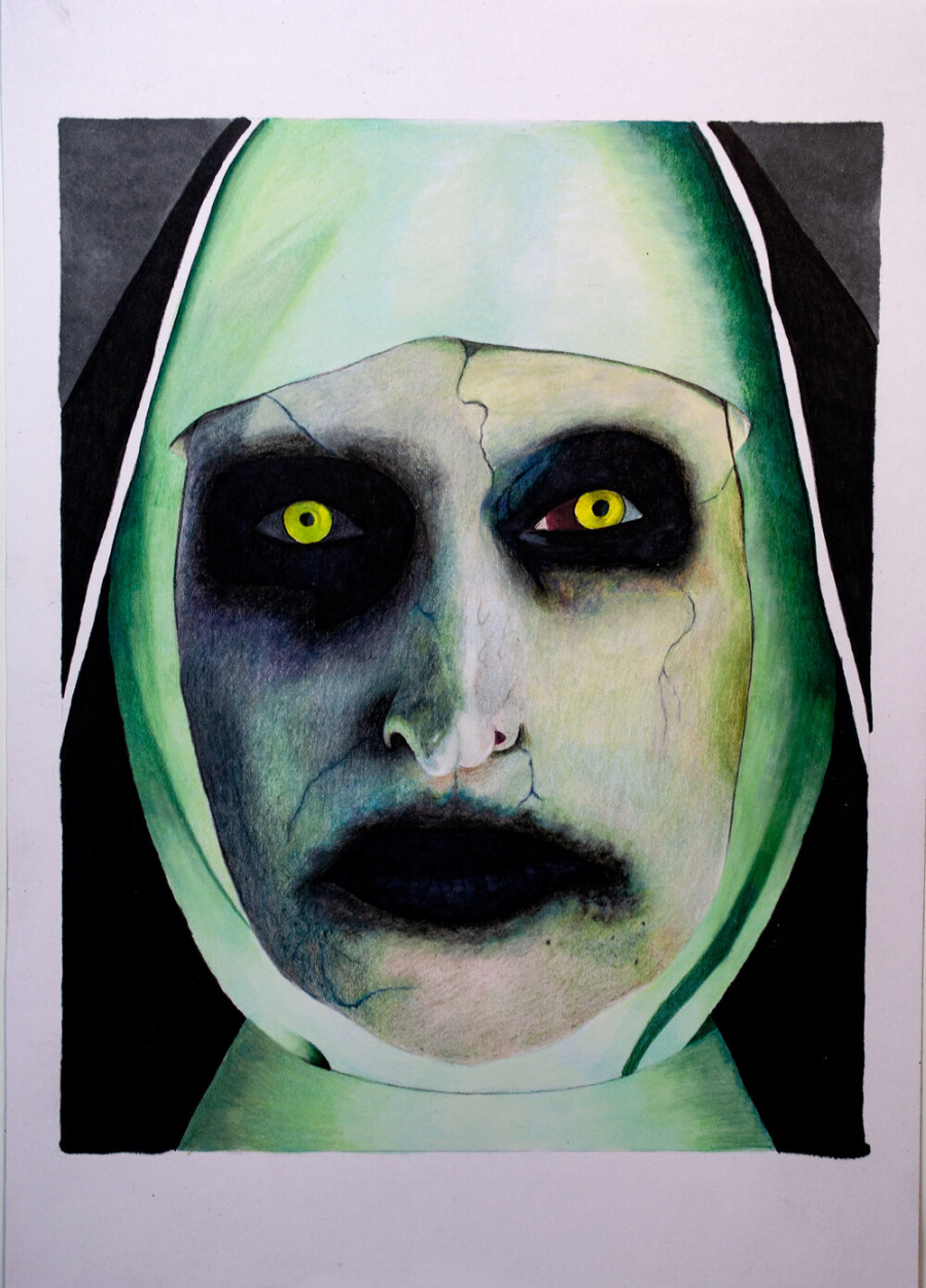 The Nun Halloween Art — The Art Gear Guide