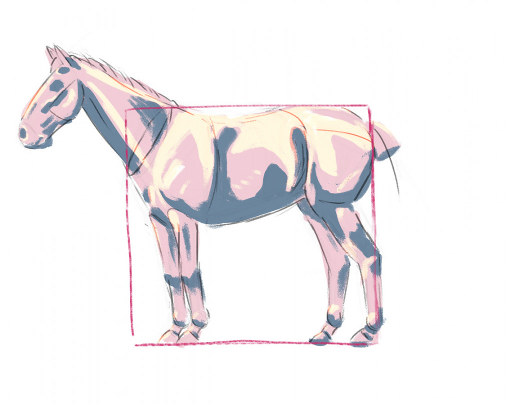 Things to Think About When Illustrating Horses  Muddy Colors