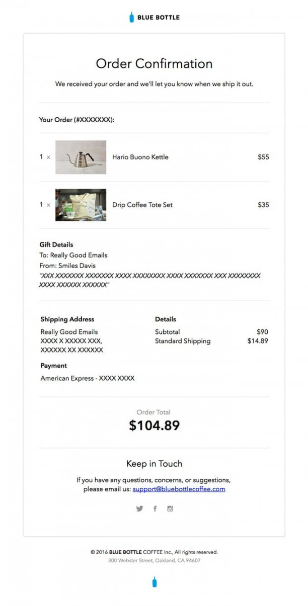 Tips for developing the perfect email receipt template