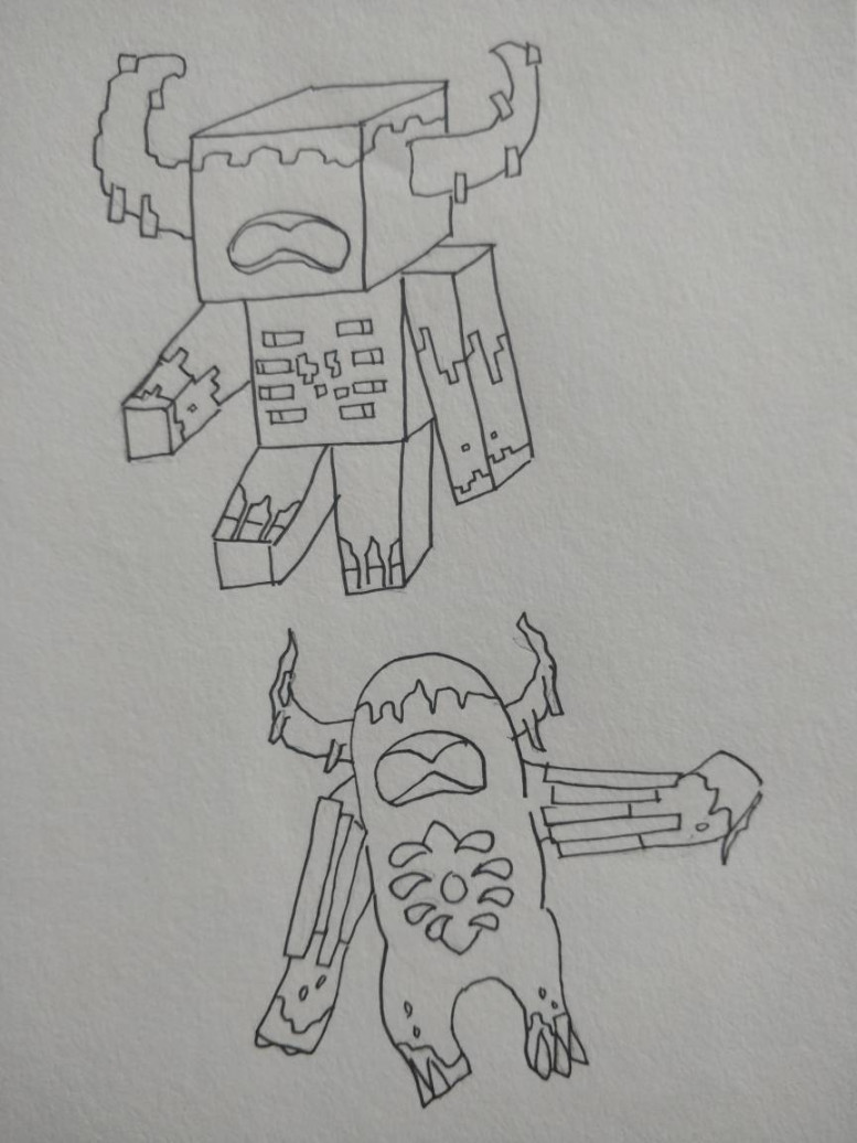 warden minecraft by Tigeraptor on DeviantArt