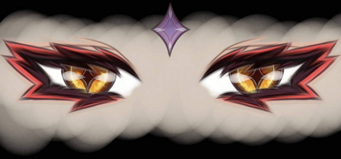 Xiaos Eyes Sketch by UnderTheGuillotine on DeviantArt