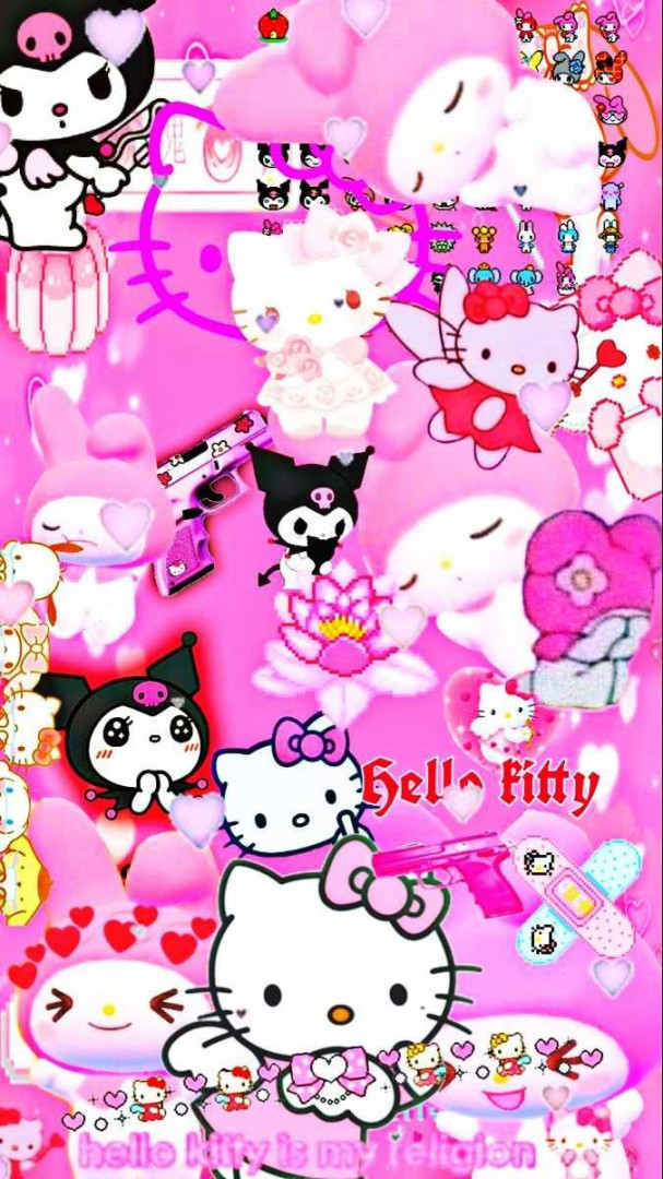 YK Wallpaper Hd   Hello kitty iphone wallpaper, Hello kitty