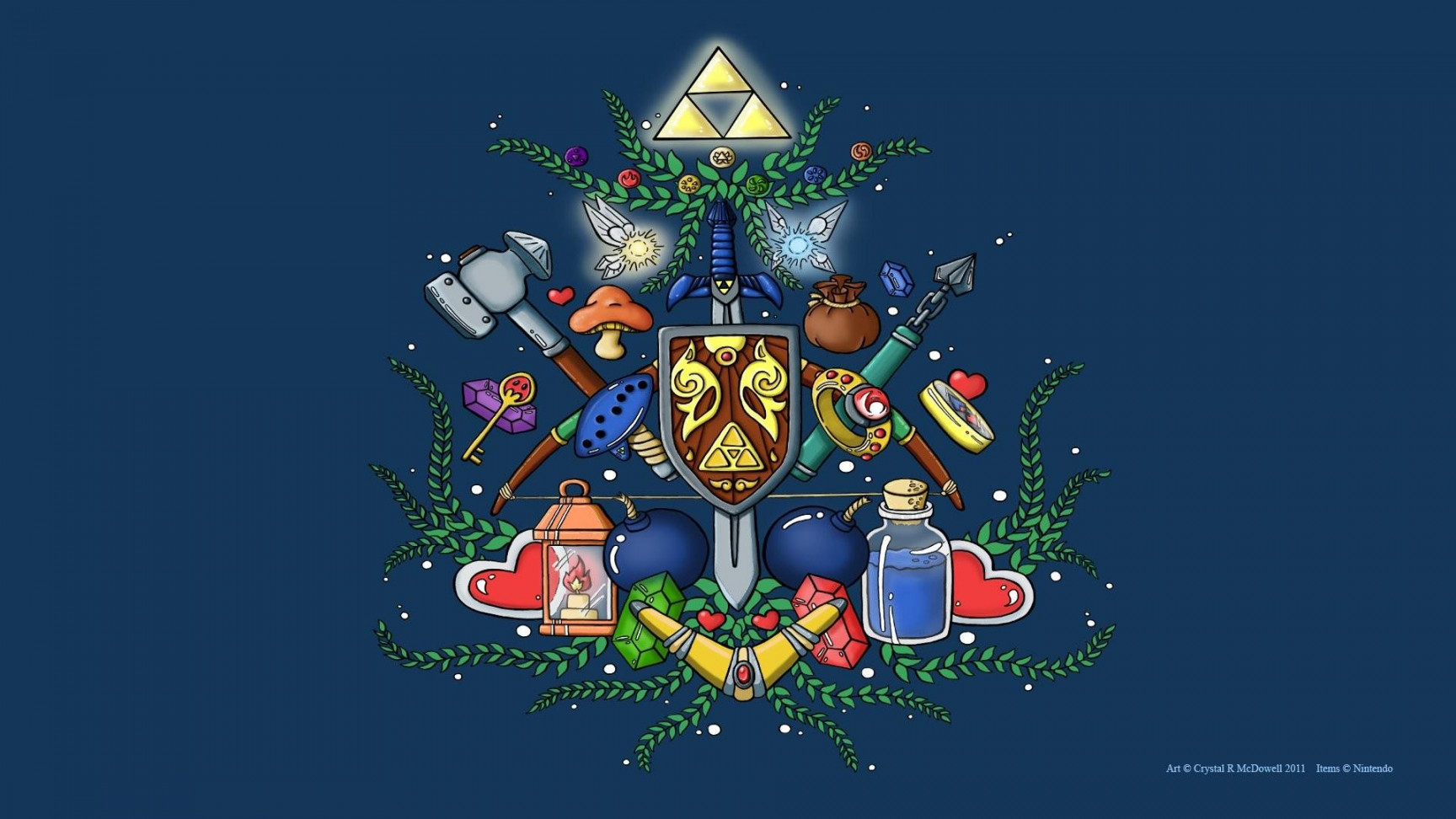 Zelda Christmas Wallpapers - Wallpaper Cave