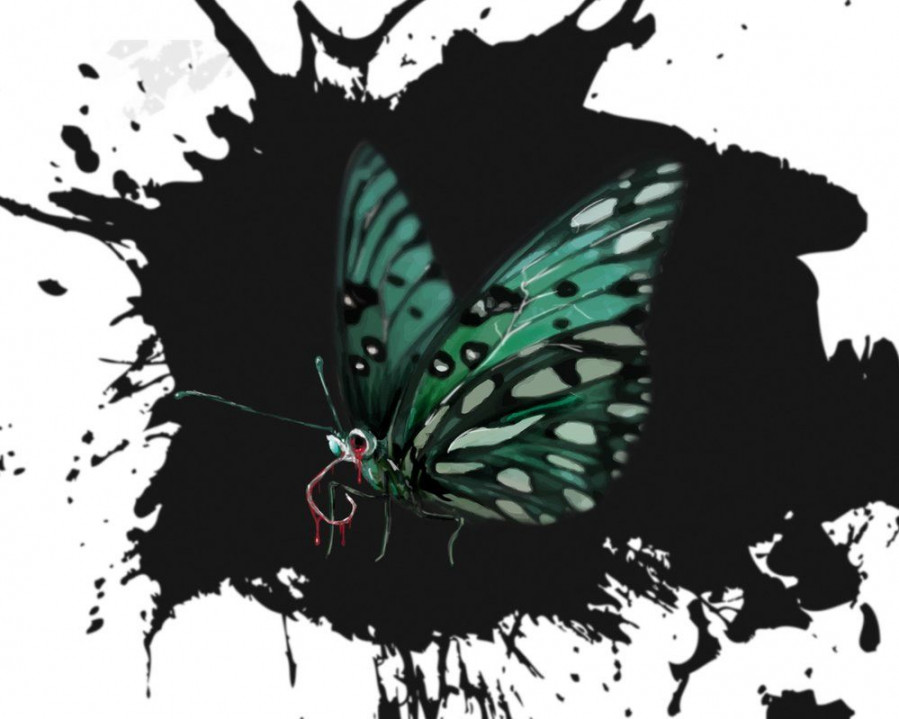 Zombie butterfly by shtefanizkiy.deviantart