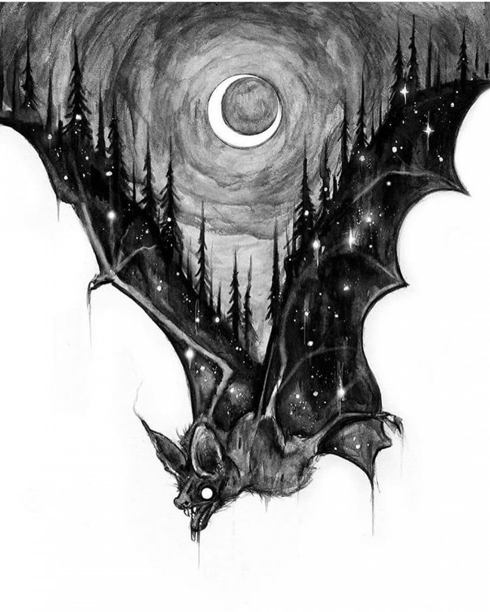 A Vampire Blog  Bats tattoo design, Bat tattoo, Tattoo illustration