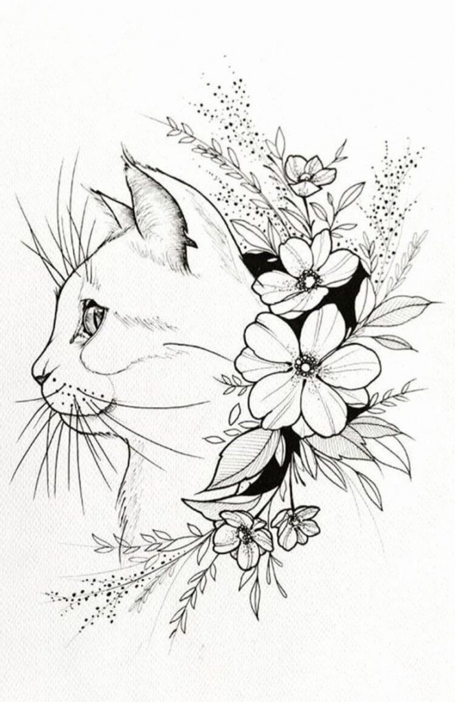 AMAZING CAT ART  Cat tattoo small, Cat tattoo designs, Cat tattoo