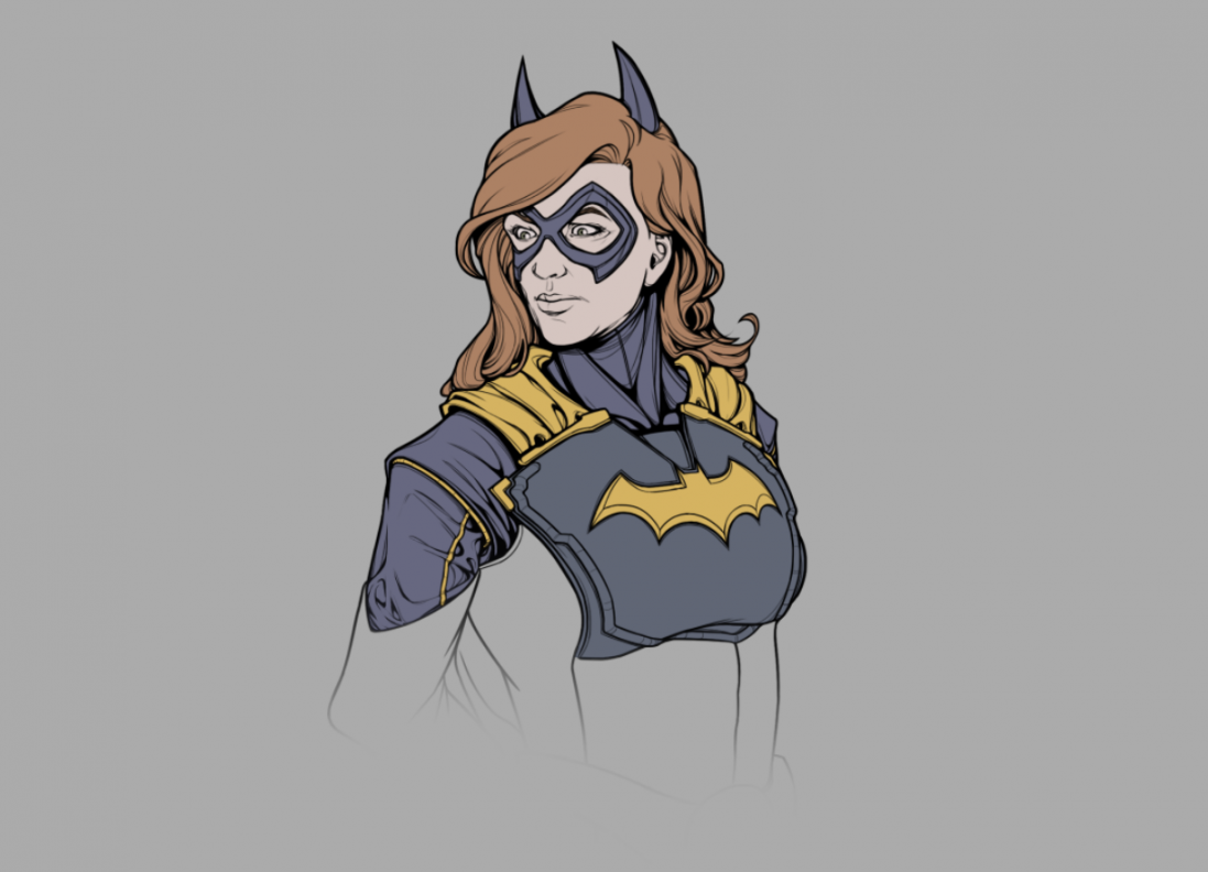 Artwork] [OC] Batgirl from Gotham Knights (WIP) : r/DCcomics