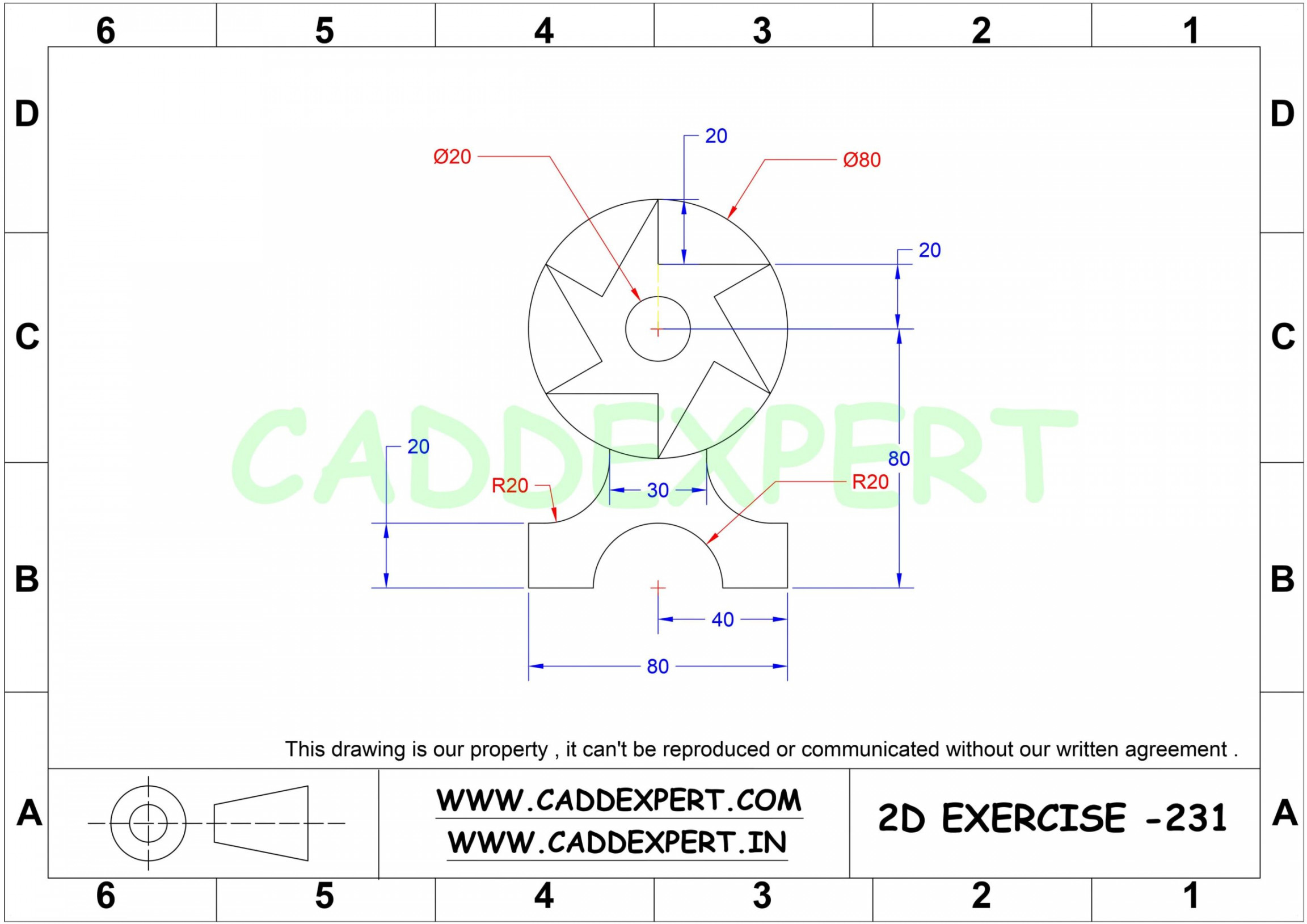 AUTOCAD D DRAWING EASY - CADDEXPERT