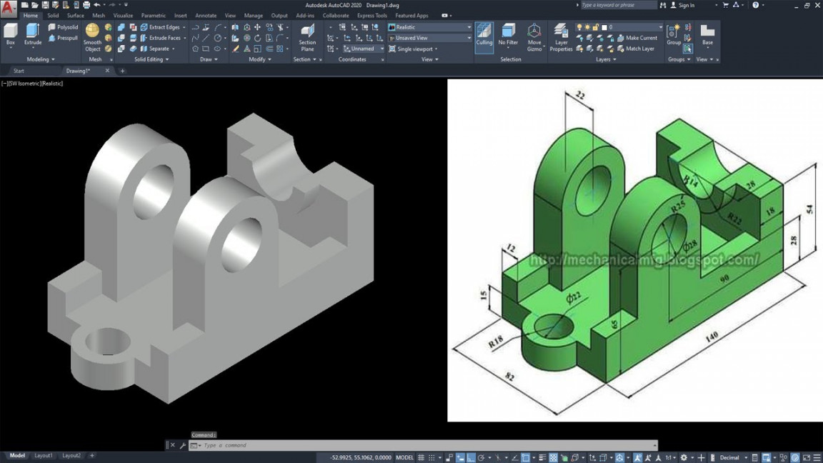 AutoCAD D Drawing Mechanical  D Drawing Mechanical Engineering [FOR  MECHANICAL ENGINEERS]