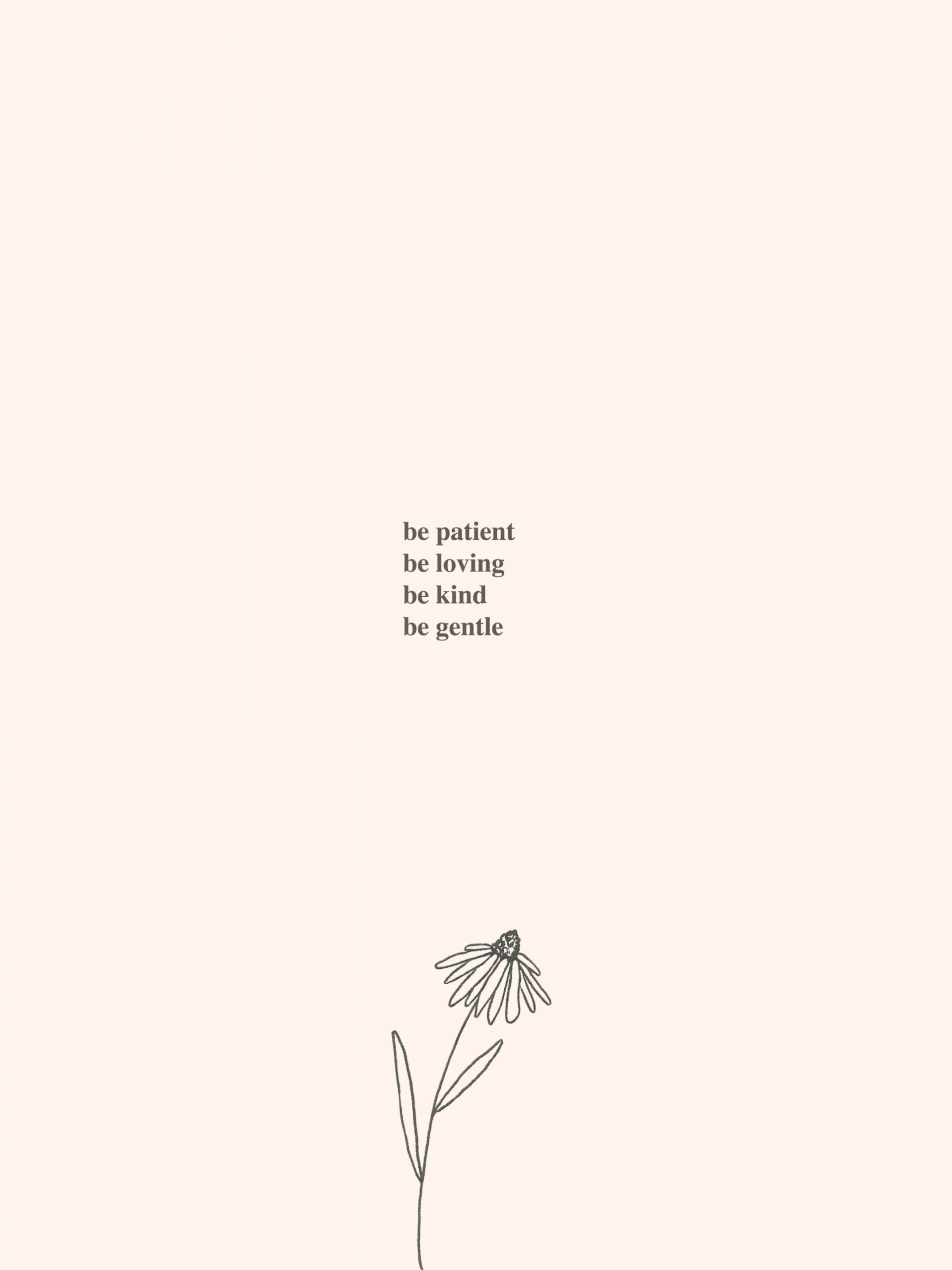 BE quote!!! flower drawing  Positive quotes, Words quotes, Pretty