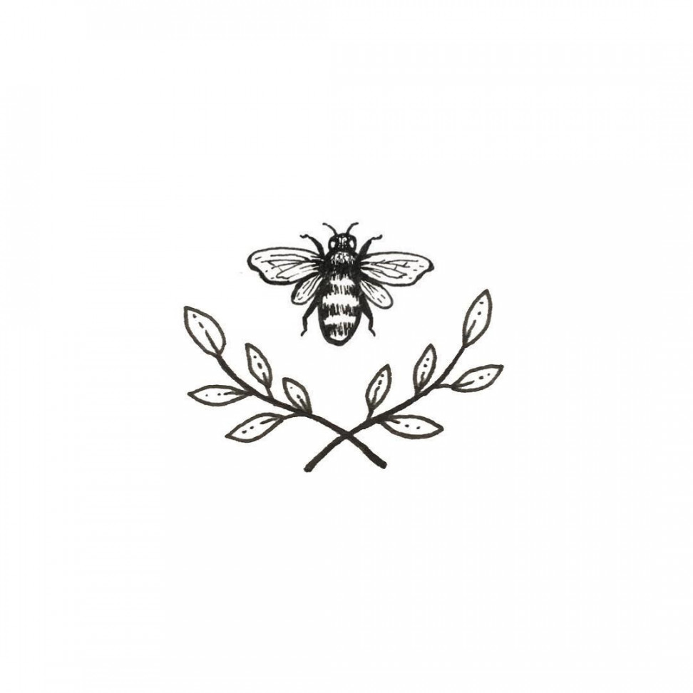 bee tattoo  Bee tattoo, Tattoos, Diy tattoo