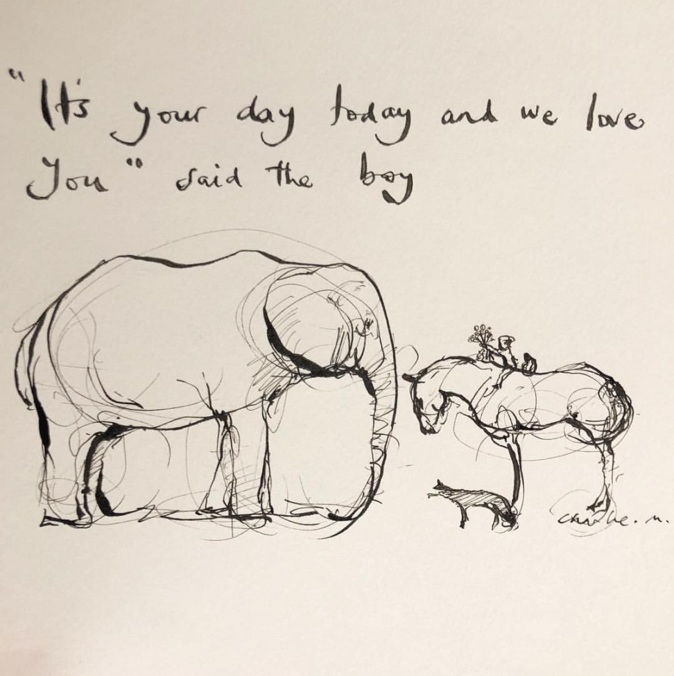 Charlie Mackesy on Instagram: “#internationalelephantday