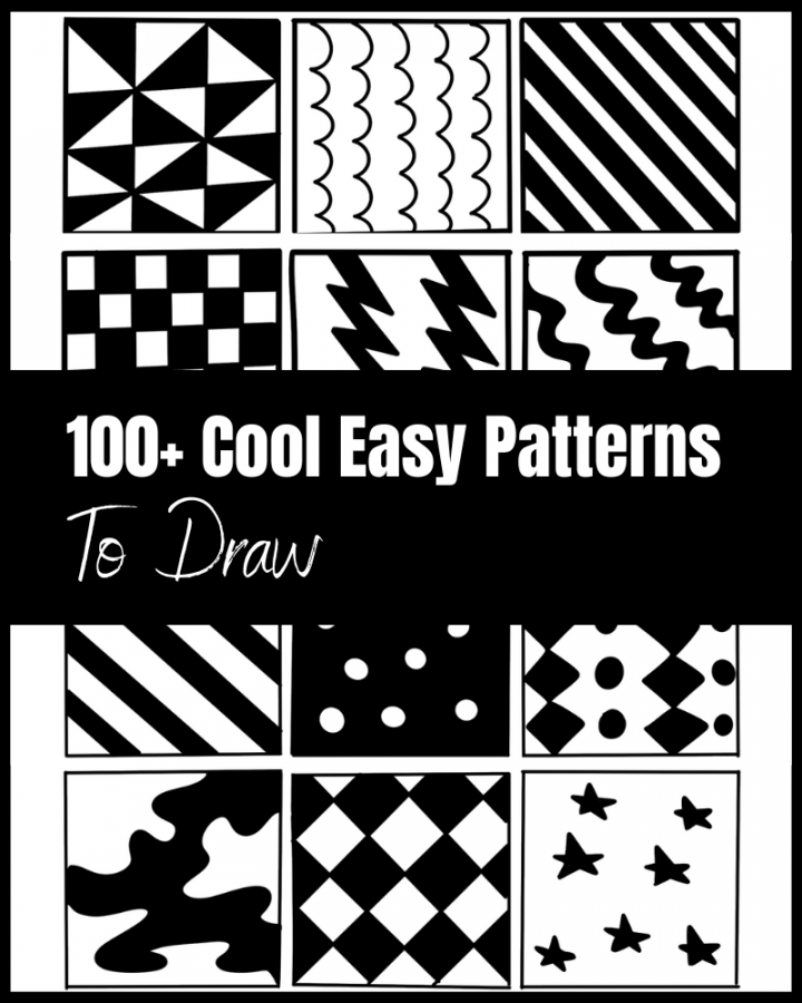 + Cool Easy Patterns To Draw - The Clever Heart