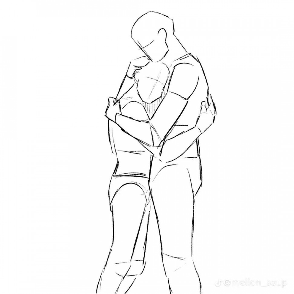 Couple Pose   Drawing reference poses, Drawing reference
