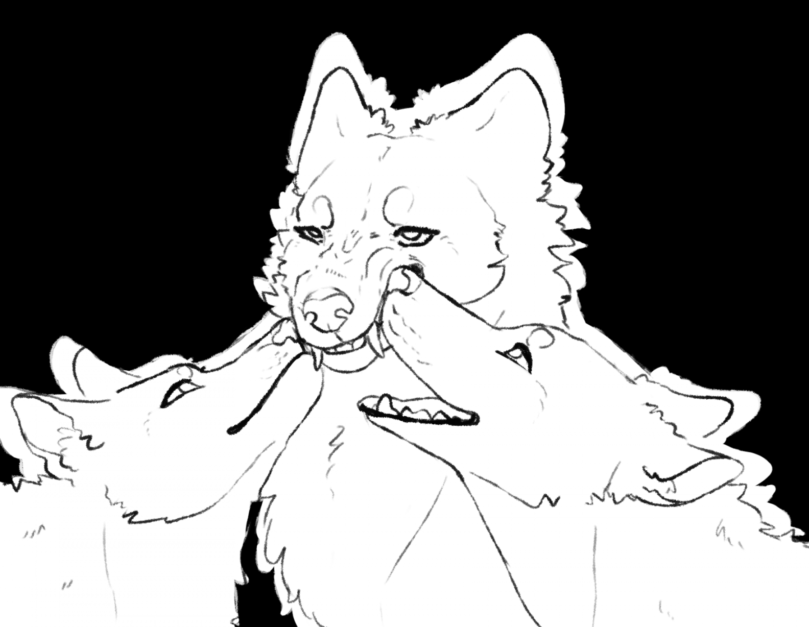 Cute  wolf YCH!! : Wolvden