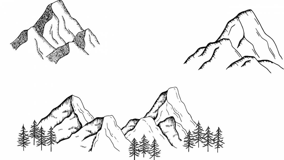 Download Mountains, Nature, Mountain Clip Art