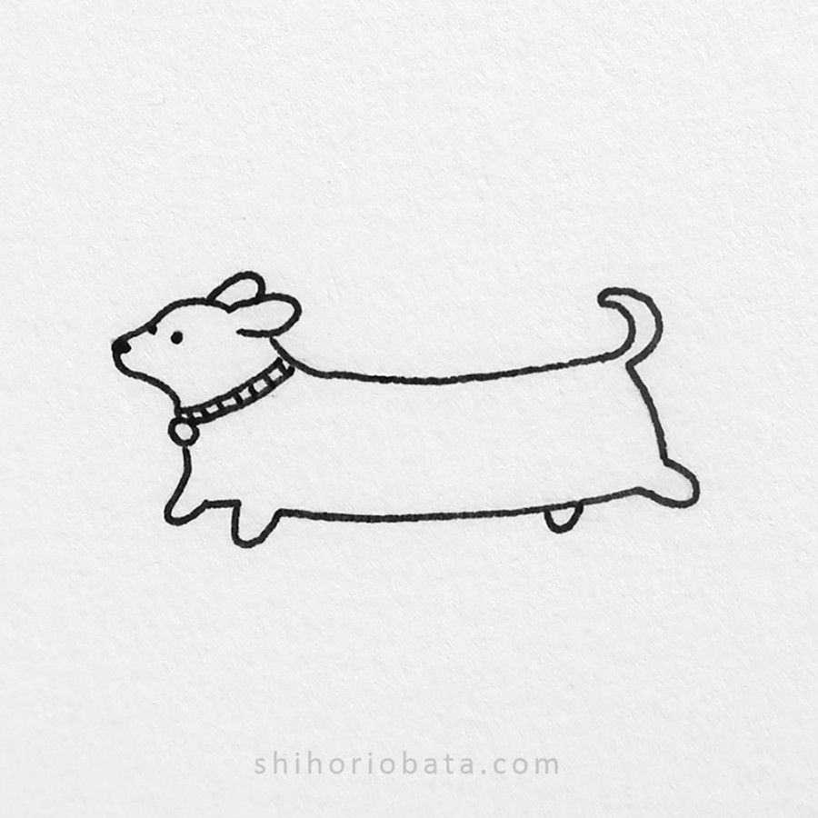 Easy Dog Drawing Ideas