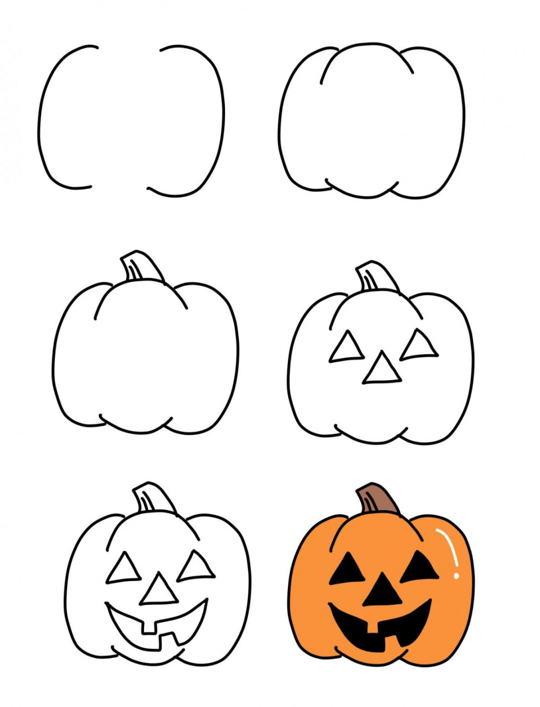 Easy Halloween Doodles Anyone Can Draw - Amy Latta Creations