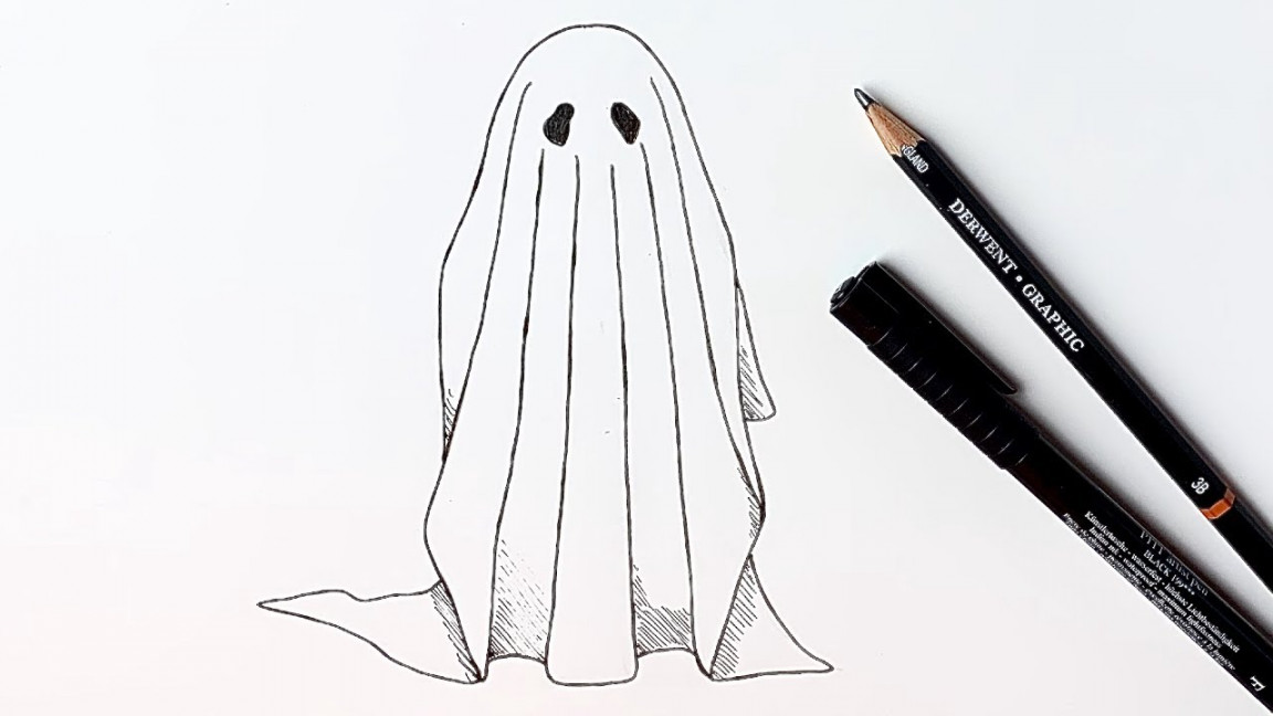 easy Halloween drawing ideas for all ages - Gathered