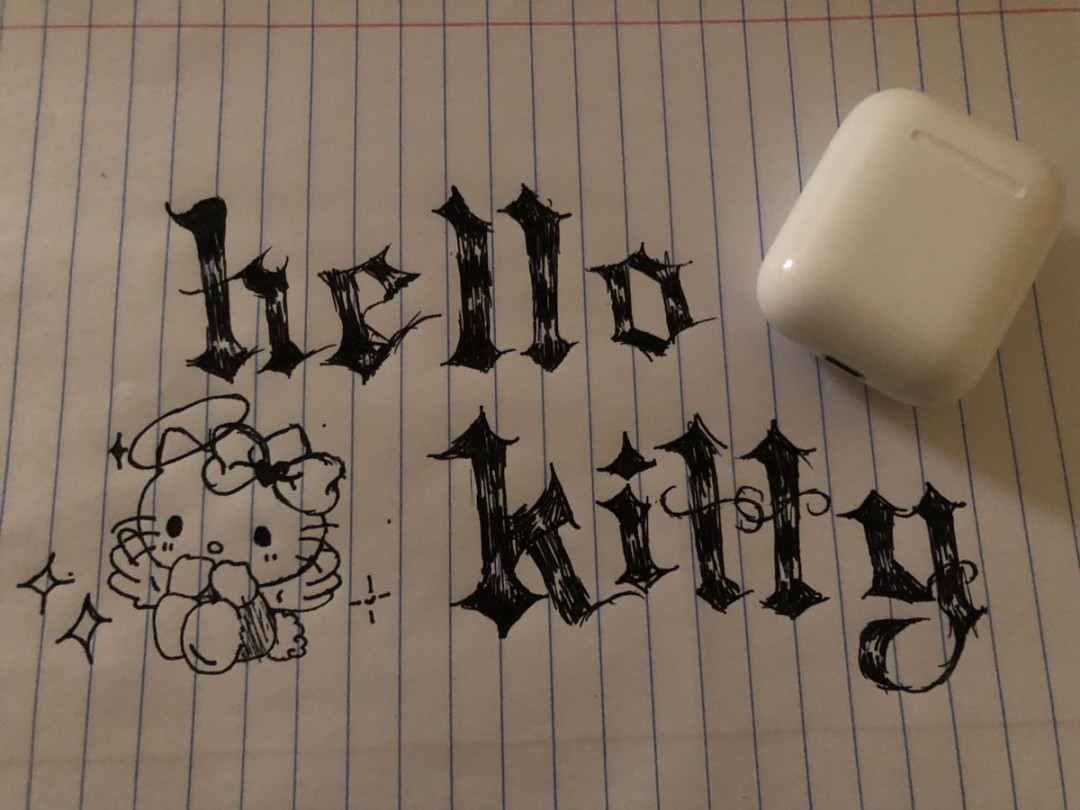 HELLO KITTY <  Hello kitty drawing, Kitty drawing, Hello kitty art