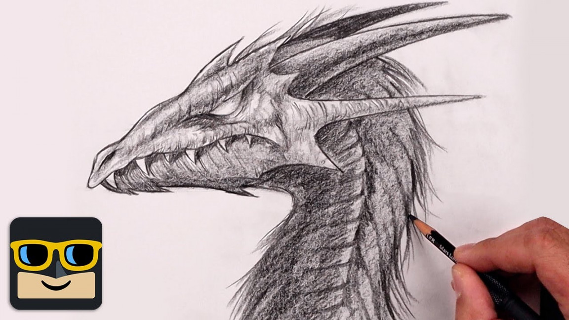 How To Draw a Dragon  Sketch Tutorial