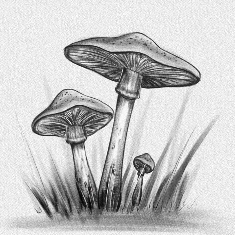 How to Draw A Mushroom – Step-by-Step Art Tutorial – Artlex