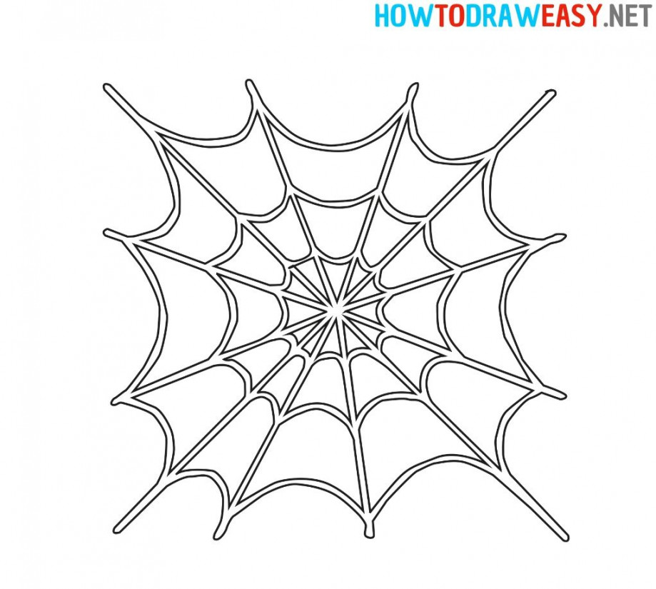 How to Draw a Spider