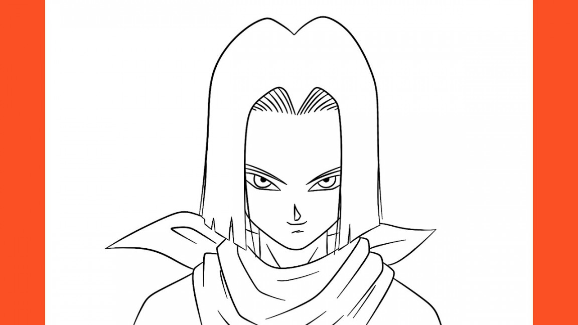 How To Draw Android  (Dragon Ball Super)