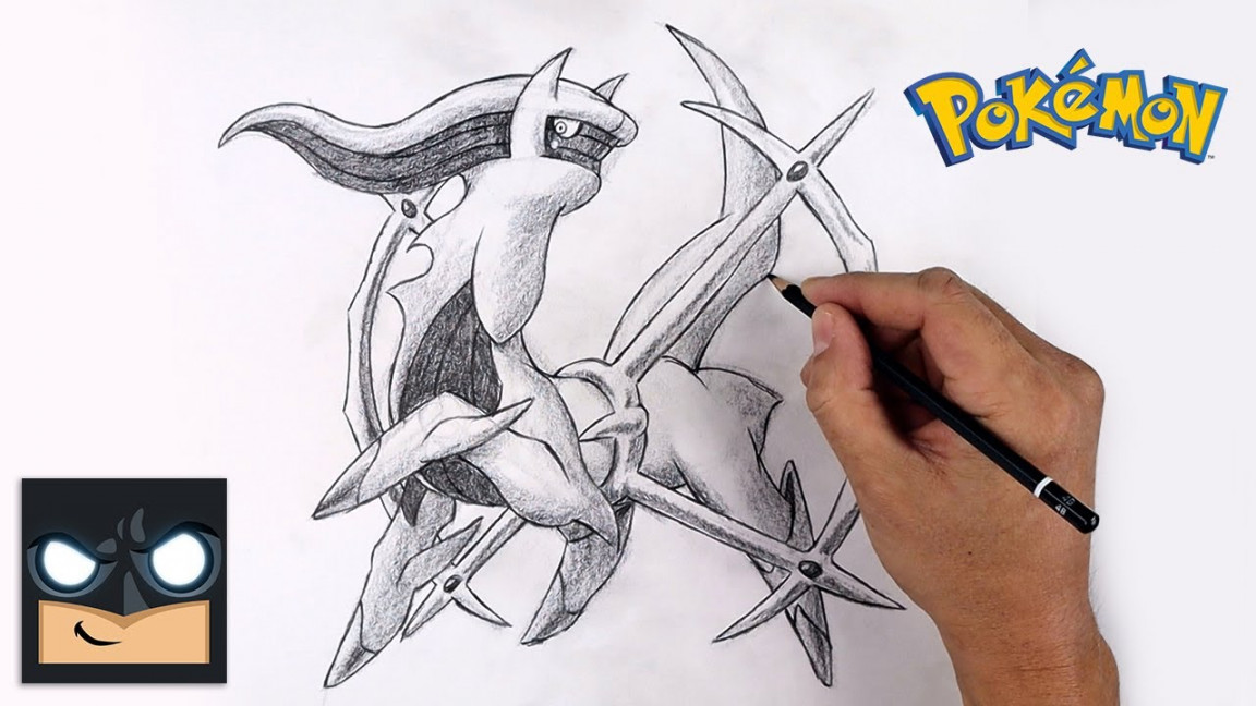 How To Draw Arceus  Pokemon Sketch Tutorial