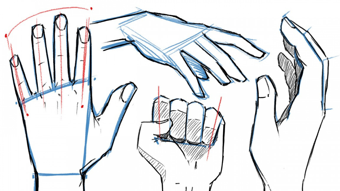 How to Draw HANDS and HAND POSES! - YouTube