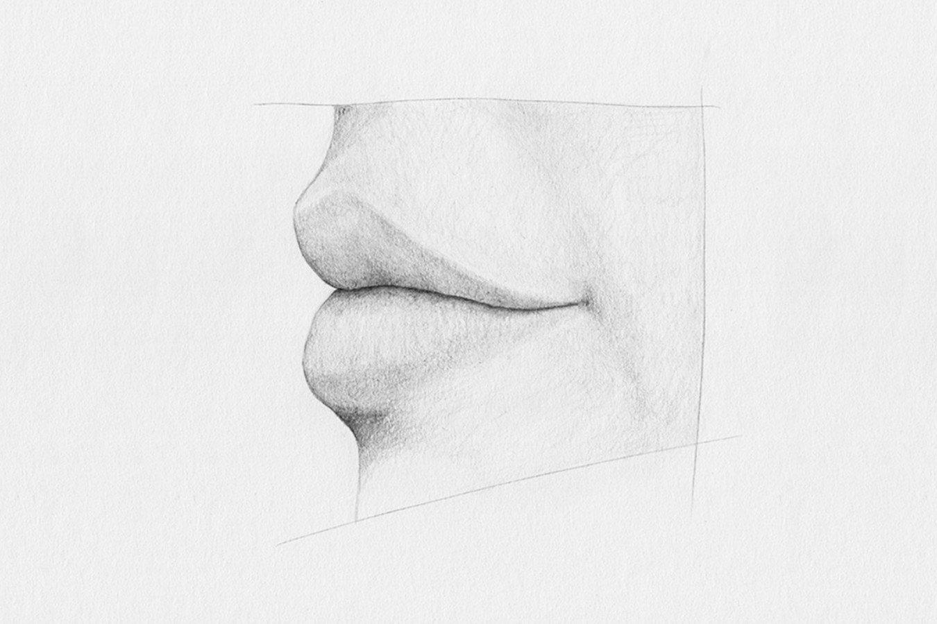 How to Draw Lips from the Side  How-to-Art