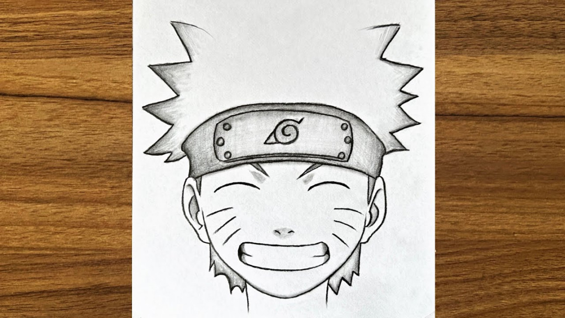 how to draw Naruto Uzumaki step by step  naruto drawing easy  How to  draw anime step by step