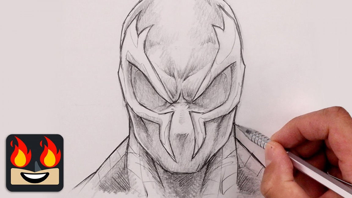 How To Draw Spider-Man   Sketch Tutorial