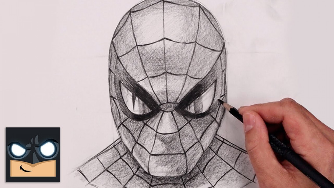 How To Draw Spider Man  Sketch Tutorial