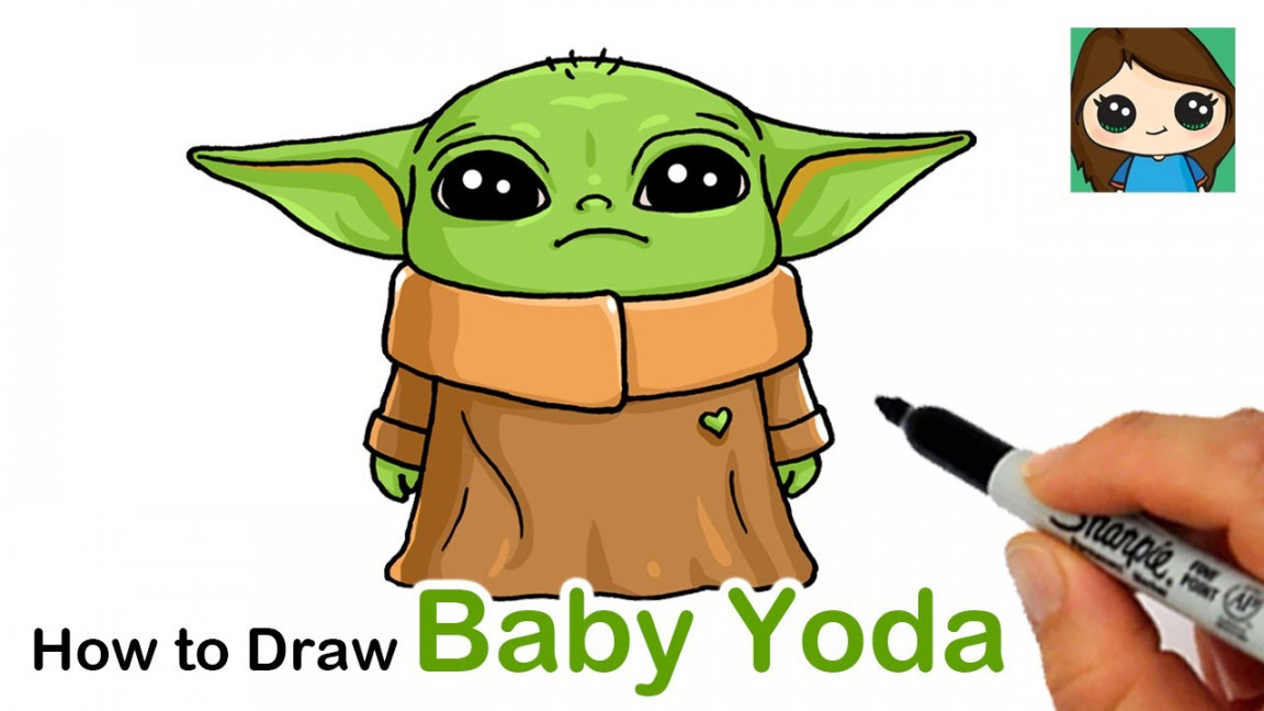How to Draw Yoda Baby