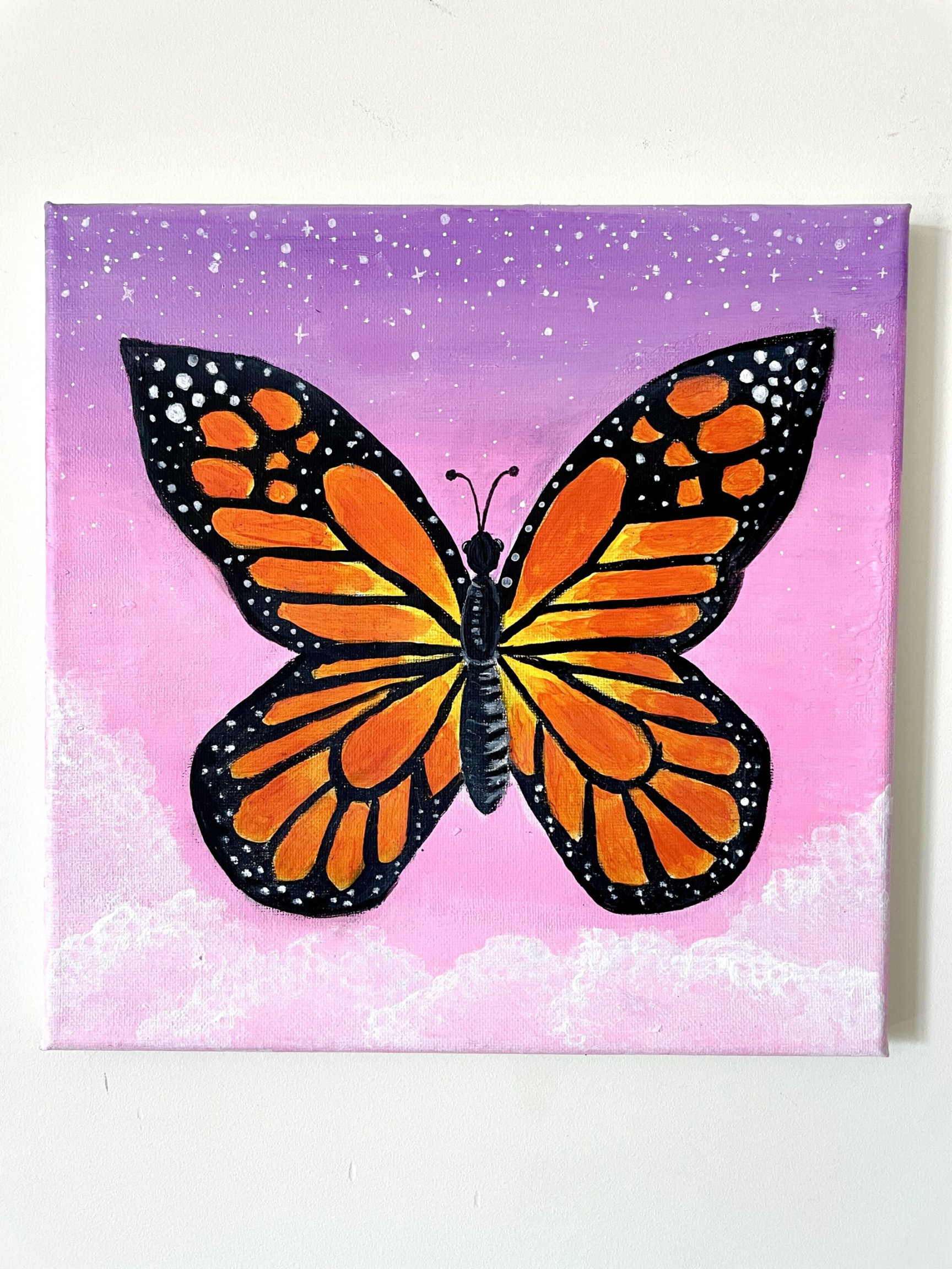 How To Paint A Butterfly Easy Beginner Step-By-Step Tutorial