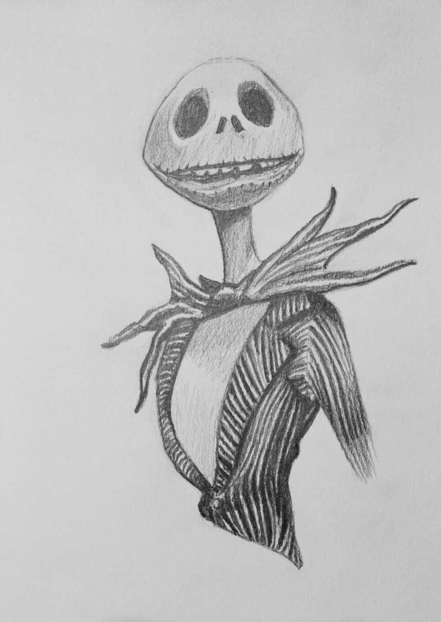 Jack Skellington Pencil Drawing — Thomas Hay