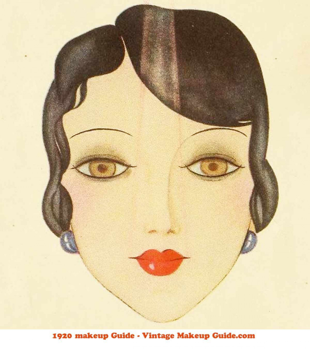 Make-up Advice to Flappers   s makeup, Makeup