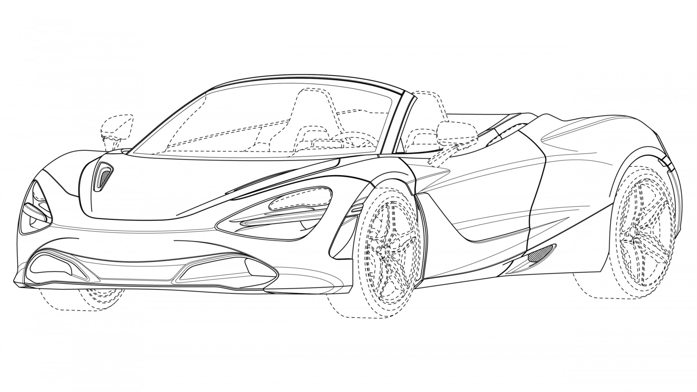 McLaren S Spider patent drawings Photo Gallery