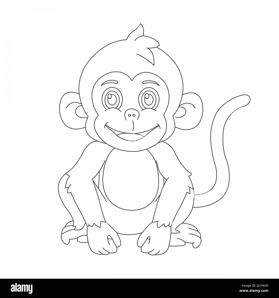 Monkey drawing hi-res stock photography and images - Alamy