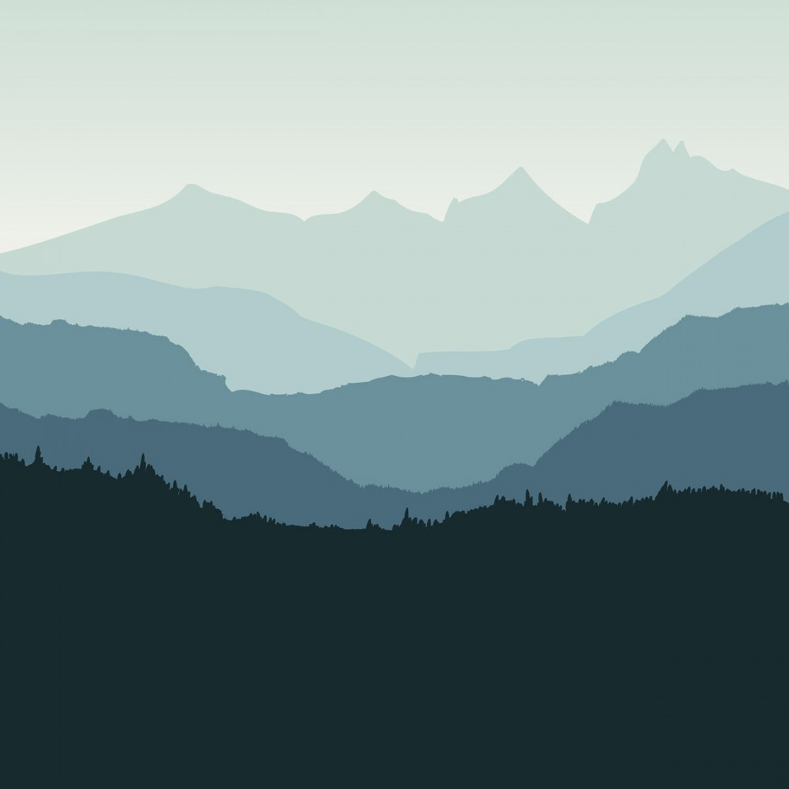 Mountain Background  Mountain background, Mountain illustration
