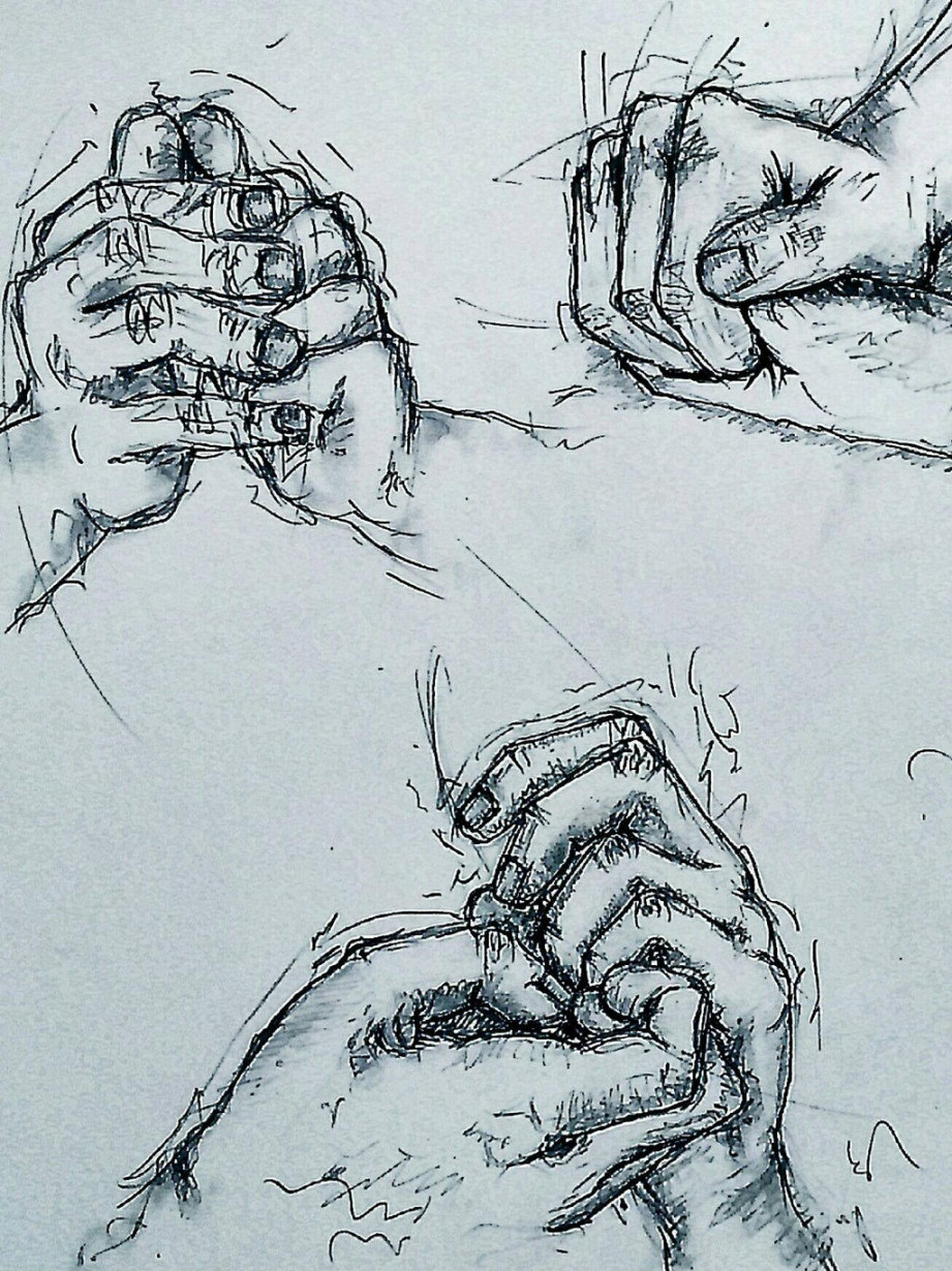 nervous hands by Haitam-arts on DeviantArt