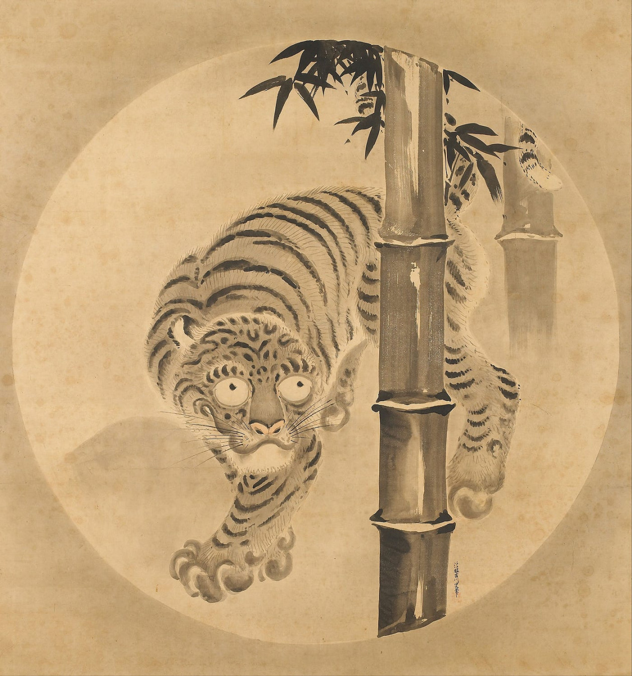 On tigers in Japanese art. Or A different kind of Tiger King