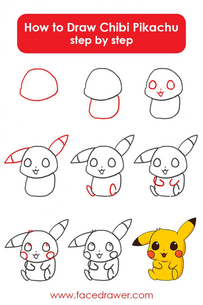 Pikachu is your favourite Pokemon? Learn how to draw this very