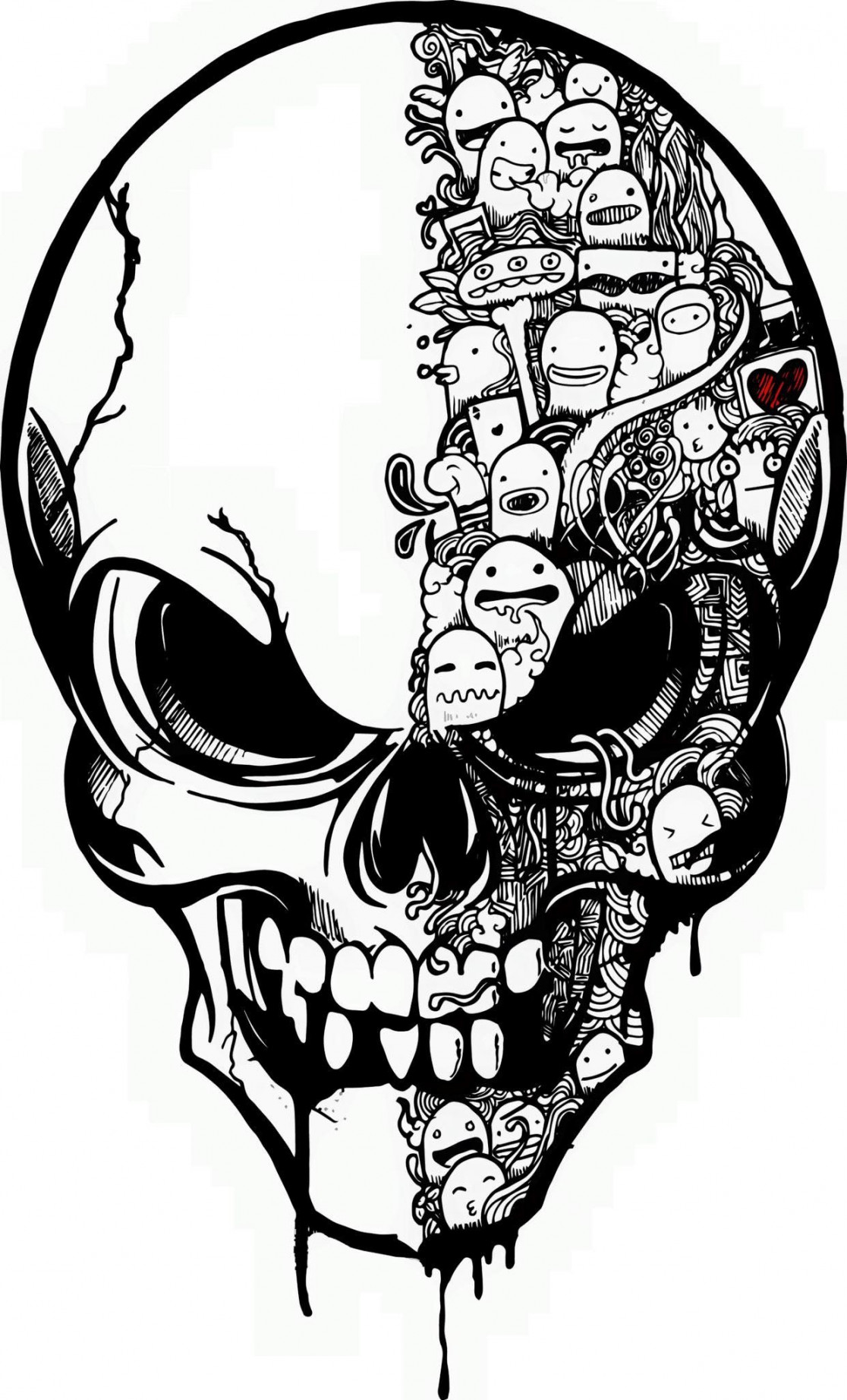 Pin by Ieqa Nash on Doodles  Skulls drawing, Skull drawing, Sugar